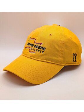 John Deere Classic PGA Tour Golf Strap Back Hat Partners Club The Game NEW NWT